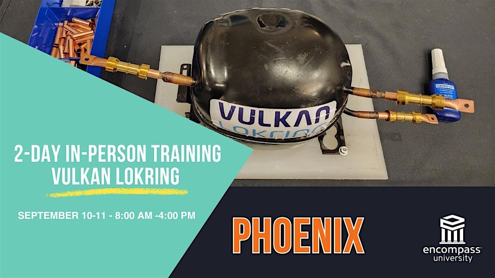 2-Day Lokring Only Sealed System Training, 10 September | Event in Litchfield Park | AllEvents