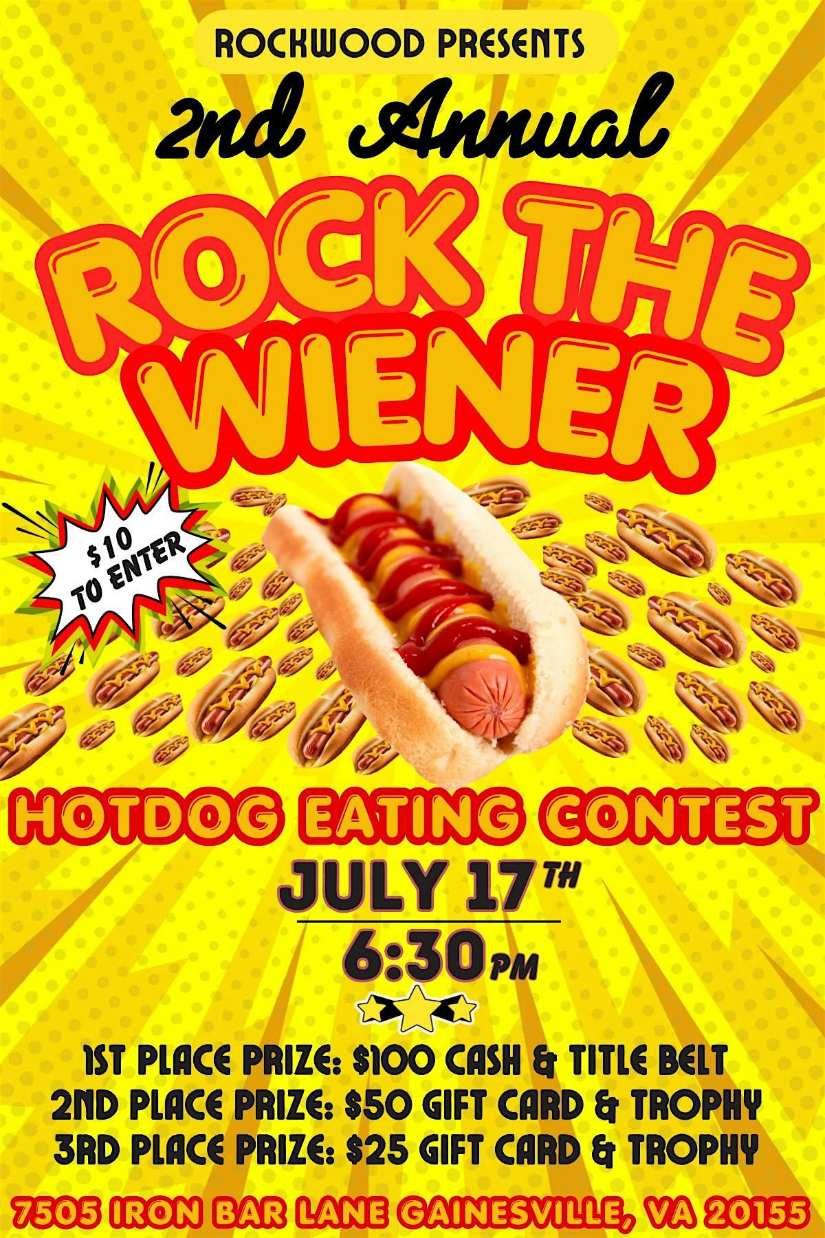 Rock the Wiener @ Rockwood!, 17 July | Event in Gainesville | AllEvents