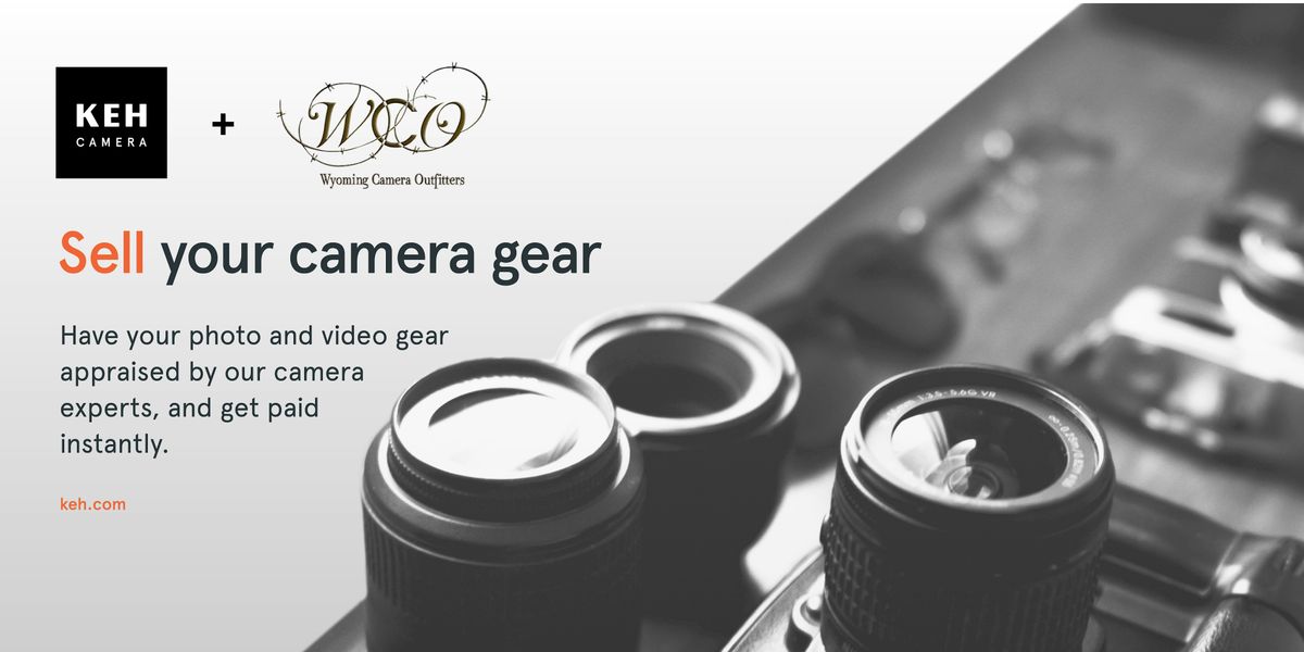 Sell your camera gear at Wyoming Camera Outfitters - Jackson, 8 May | Event in Jackson | AllEvents