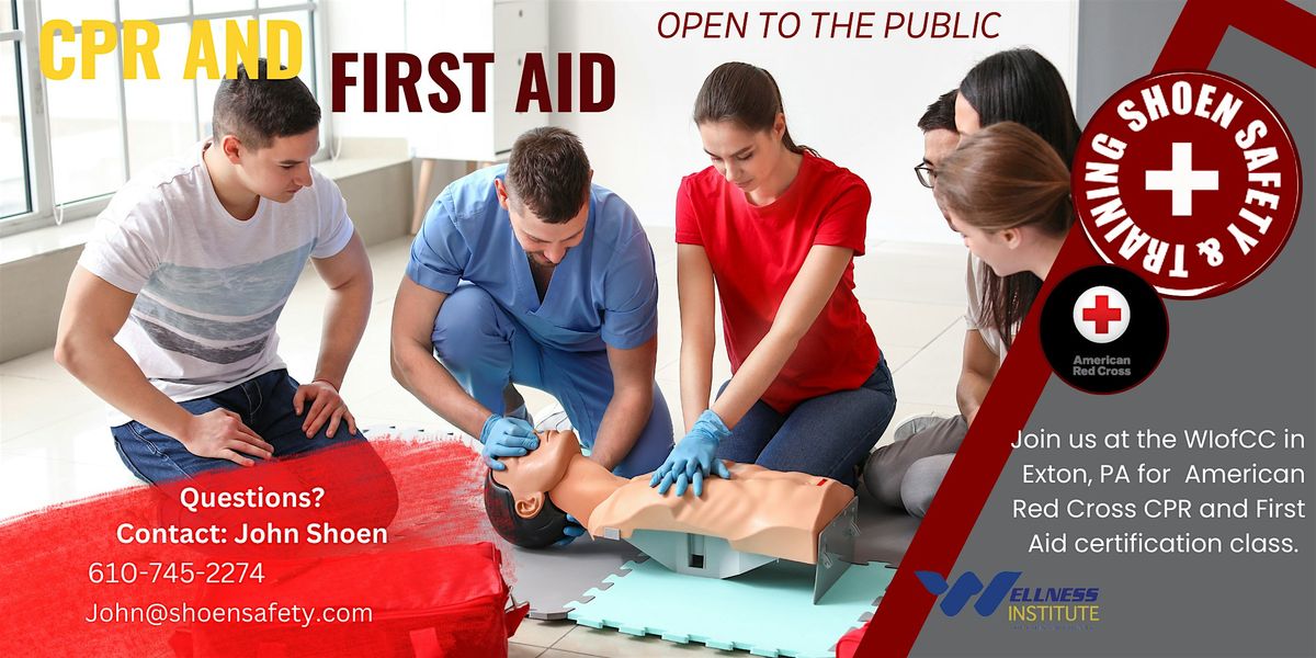 CPR / First Aid - Open to the Public  NIGHT CLASS, 22 September | Event in Exton | AllEvents