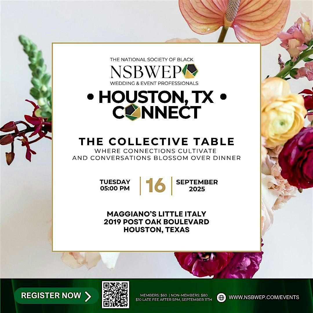 Houston, TX | The Collective Table...A Curated Networking Dinner, 16 September | Event in Houston | AllEvents