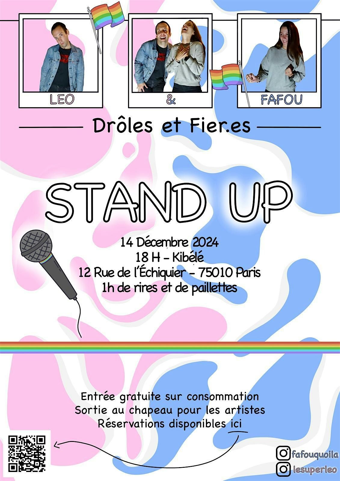 Drôles et Fiers : Fafou & Leo | Event in Paris | AllEvents