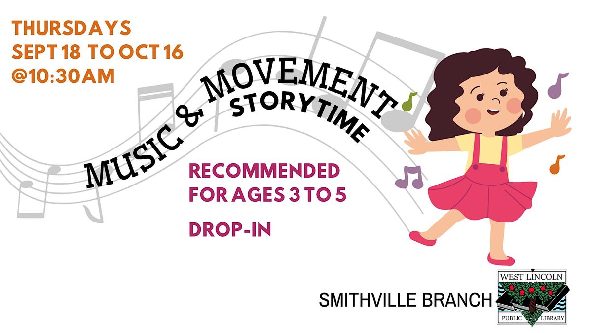 Music & Movement-DROP IN | Event in Smithville | AllEvents