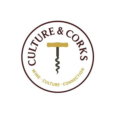 Culture & Corks logo