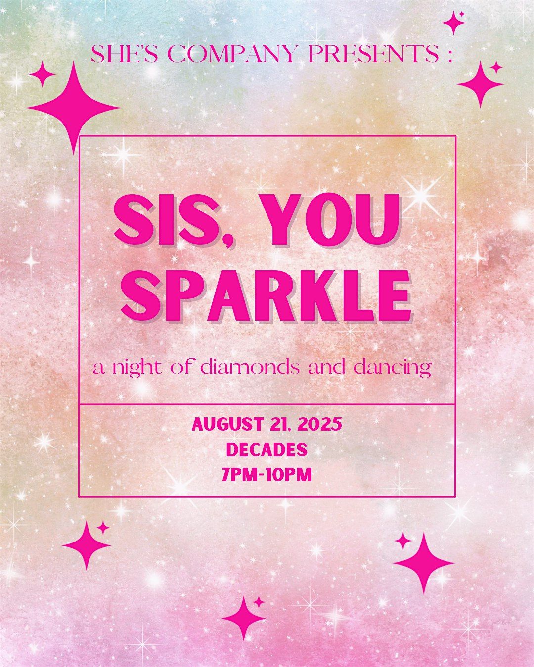 Sis, Let’s Sparkle, 21 August | Event in Cleveland | AllEvents