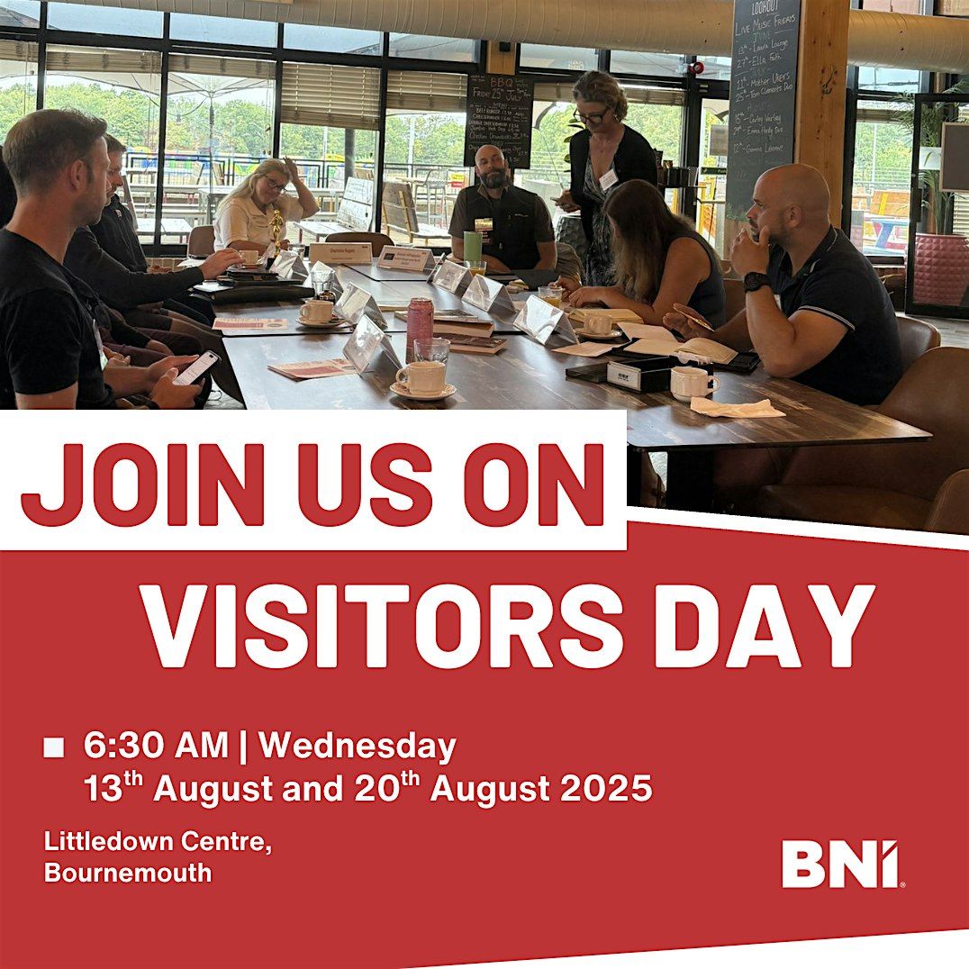 Bournemouth Business Networking Event - BNI Belle Vue, 20 August | Event in Bournemouth | AllEvents