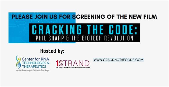 Cracking the Code: Phil Sharp & the Biotech Revolution, 27 October | Event in San Diego | AllEvents