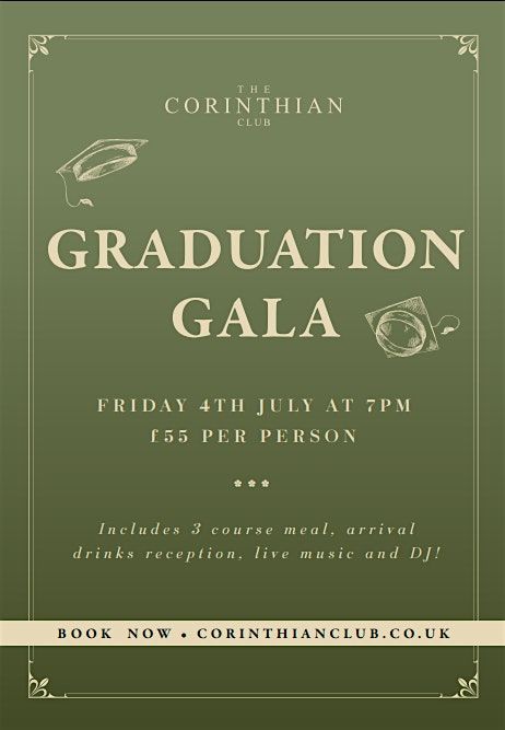 Joint Graduation Gala, 4 July | Event in Glasgow | AllEvents