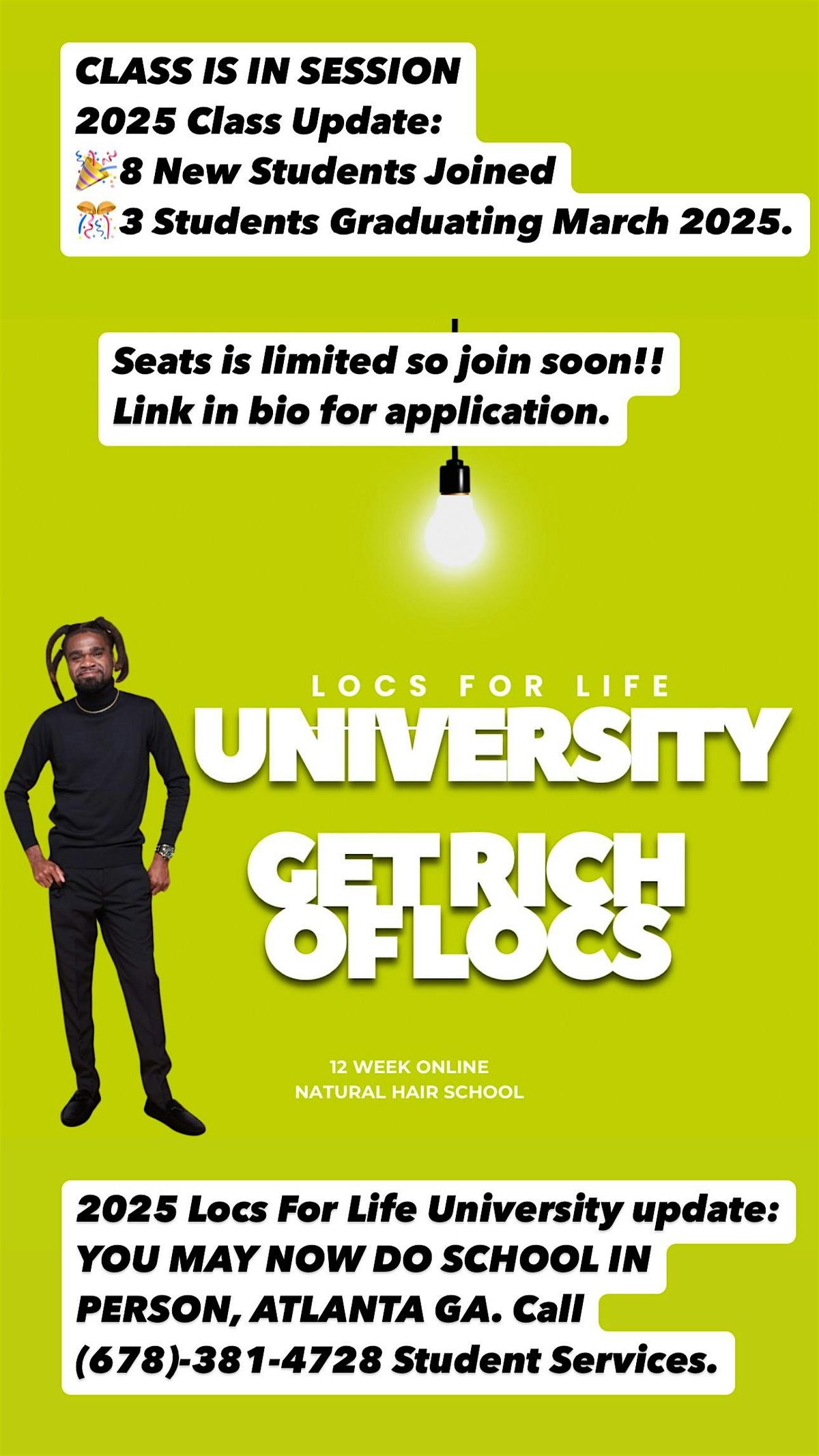 4 Hour Class Master Loc Stylist Customer Skills Mentorship | Event in Decatur | AllEvents