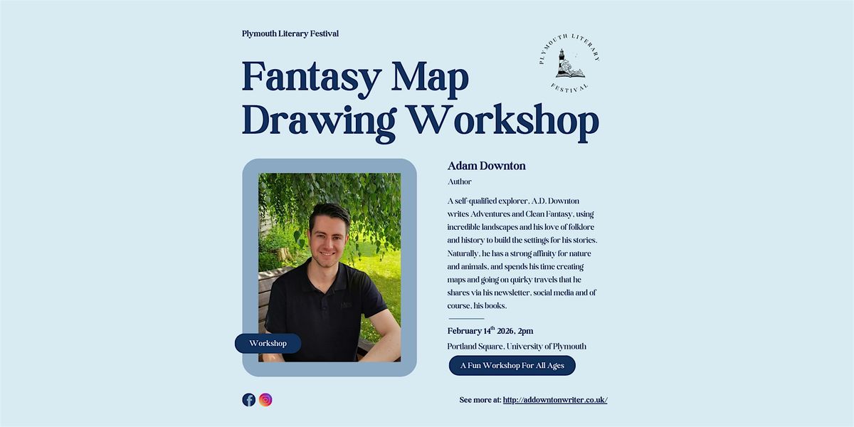 Fantasy Map Drawing Workshop, 14 February | Event in Plymouth | AllEvents