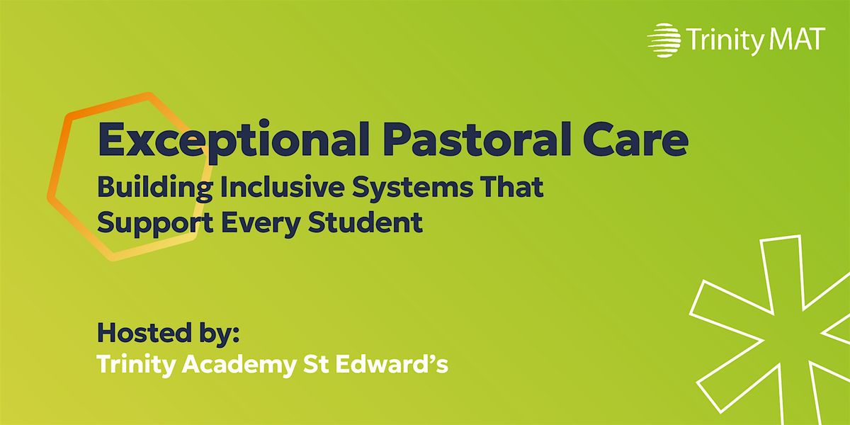 Exceptional Pastoral Care - Building Inclusive Systems, 5 March | Event in Barnsley | AllEvents