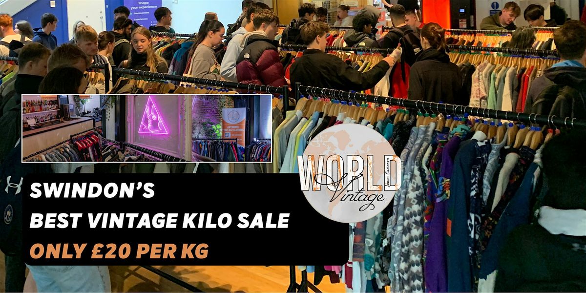 Swindon's BEST Vintage Kilo Sale, 24 August | Event in Swindon | AllEvents