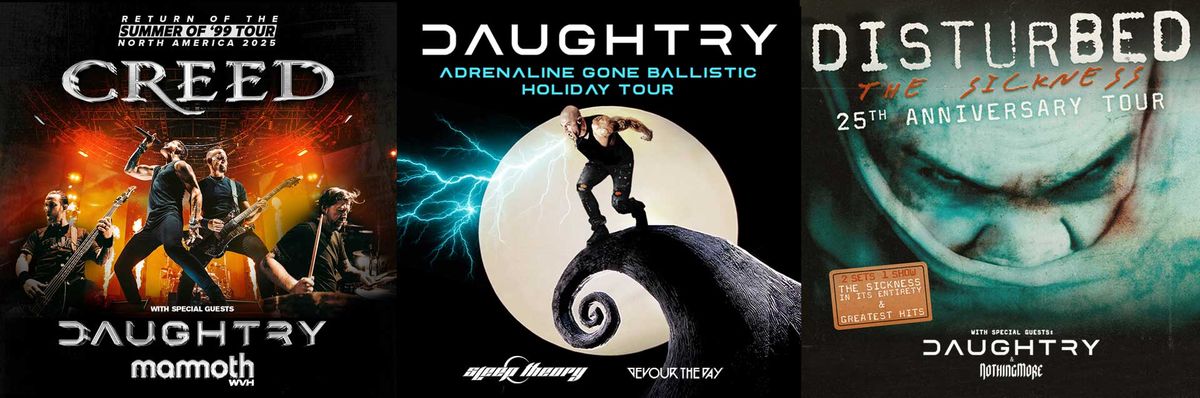Daughtry with Mammoth WVH, 30 July | Event in Wichita | AllEvents