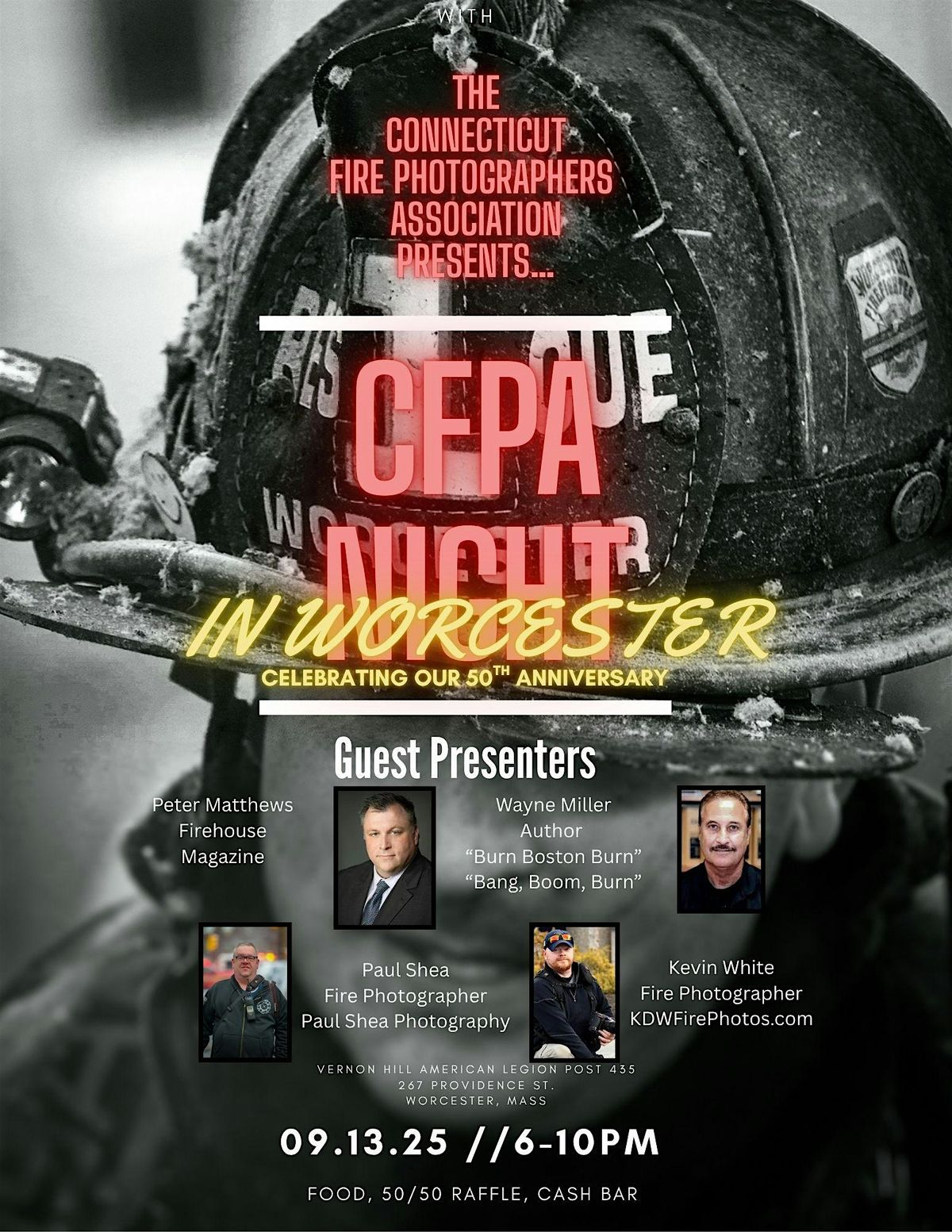 CFPA NIGHT - WORCESTER, 13 September | Event in Worcester | AllEvents