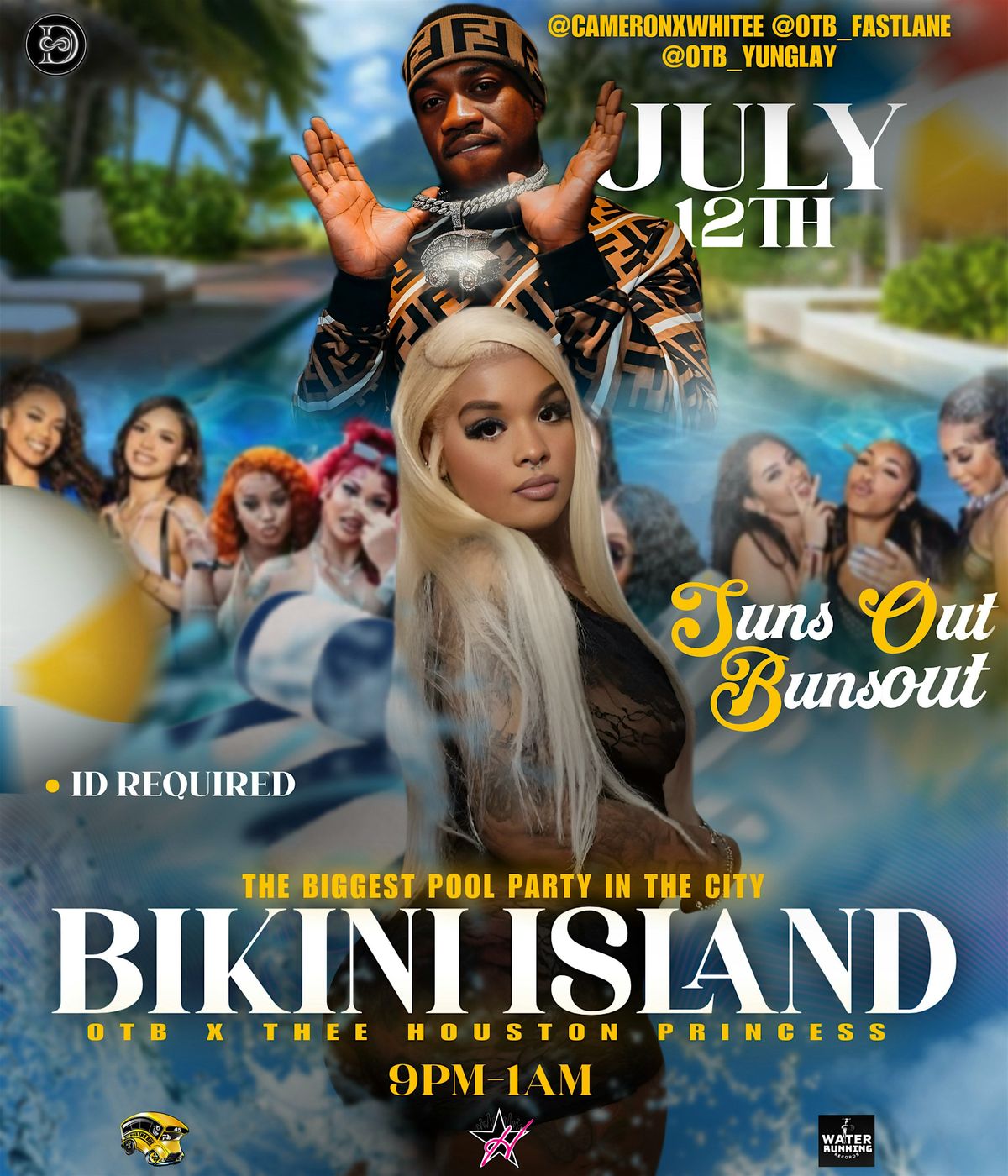 Bikini Island Pool Party, 12 July | Event in Houston | AllEvents