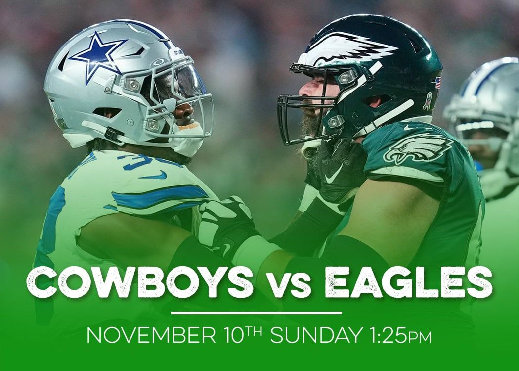 Philadelphia Eagles at Dallas Cowboys at AT&T Stadium, 2 March | Event in Arlington | AllEvents