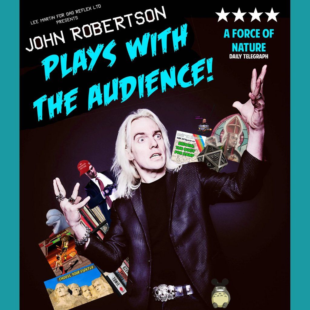 John Robertson's Plays with his Audience in Southampton, 20 November | Event in Southampton | AllEvents