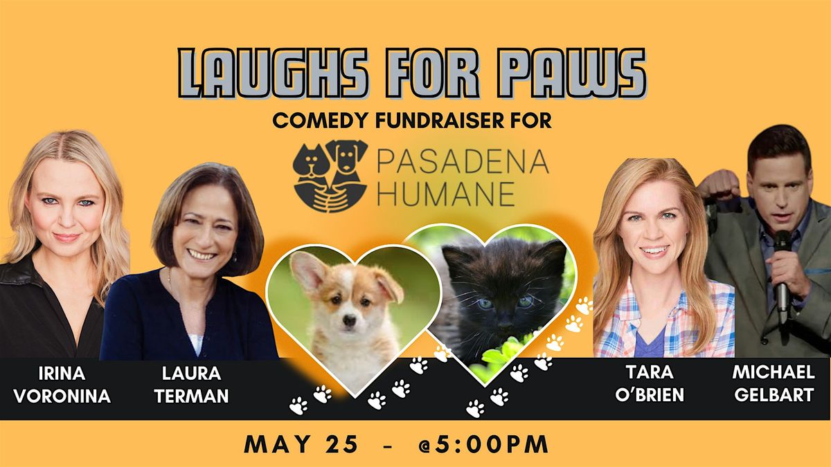 Laughs for Paws Comedy Fundraiser | Event in Los Angeles | AllEvents