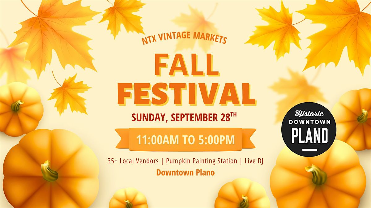 Downtown Plano Fall Festival, 28 September | Event in Plano | AllEvents
