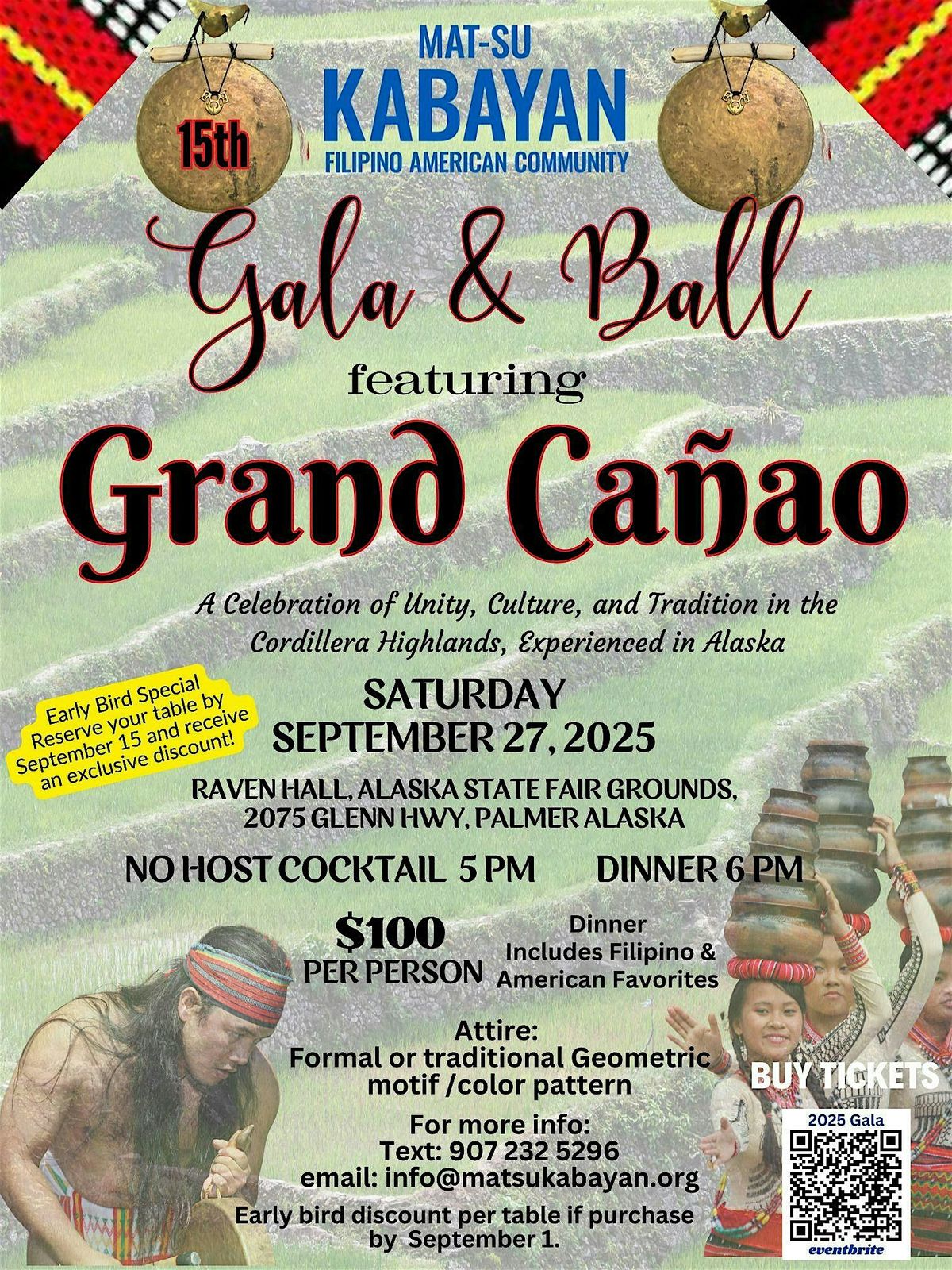 Mat-Su Kabayan Annual Gala, 27 September | Event in Palmer | AllEvents
