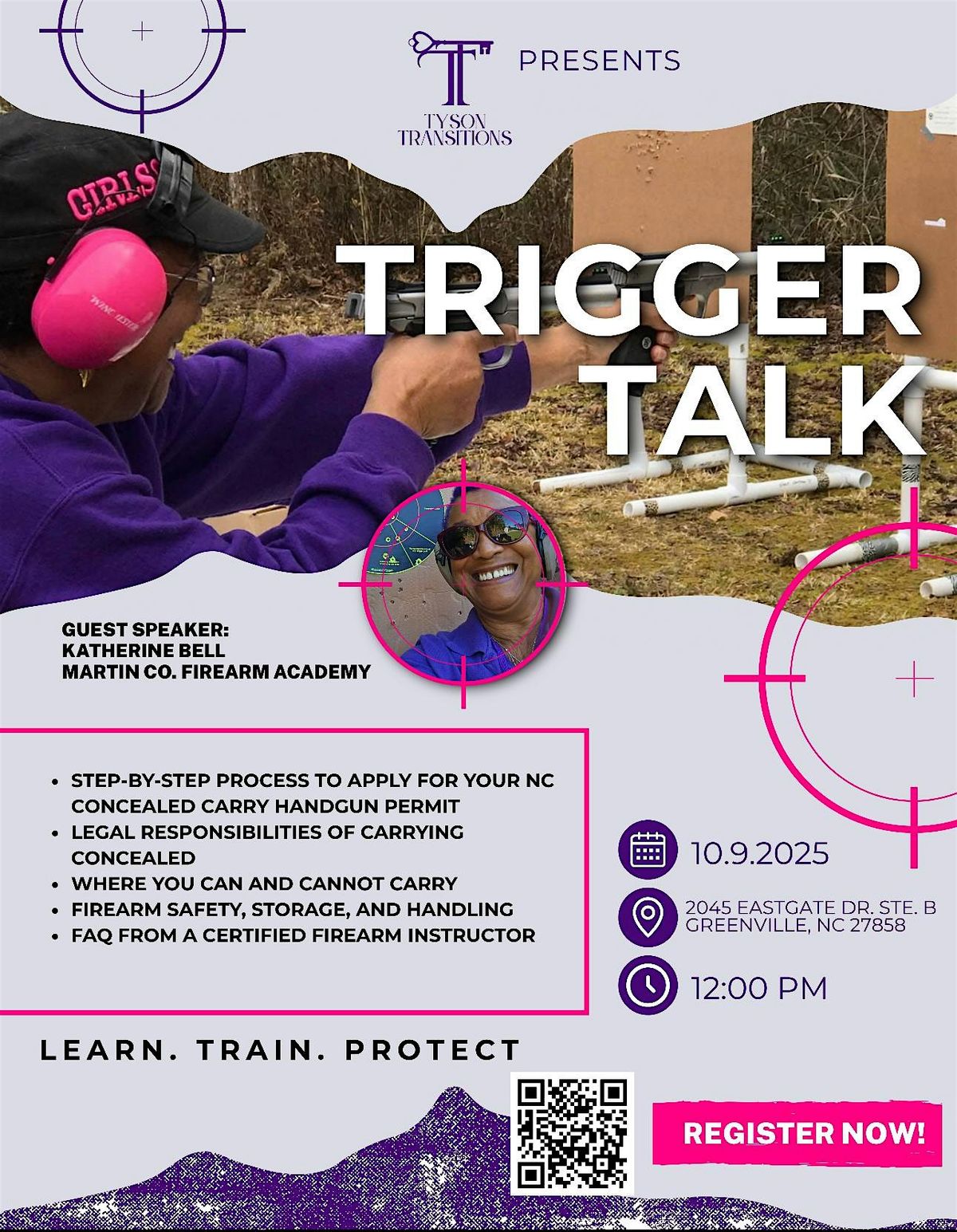 Trigger Talk, 8 October | Event in Greenville | AllEvents