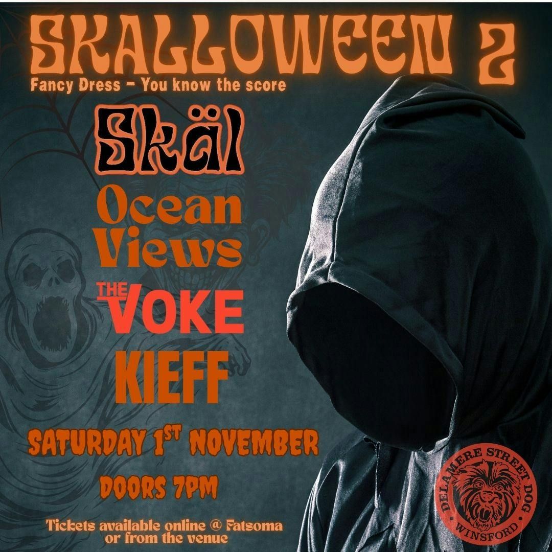 Skalloween 2 - Skal + Ocean Views + The Voke + Kieff, 1 November | Event in Winsford | AllEvents