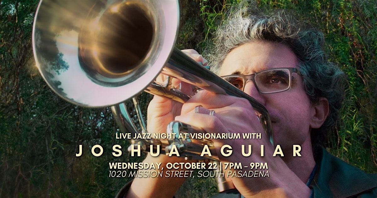 ✨ Live Jazz Night with Joshua Aguiar ✨, 22 October | Event in South Pasadena | AllEvents