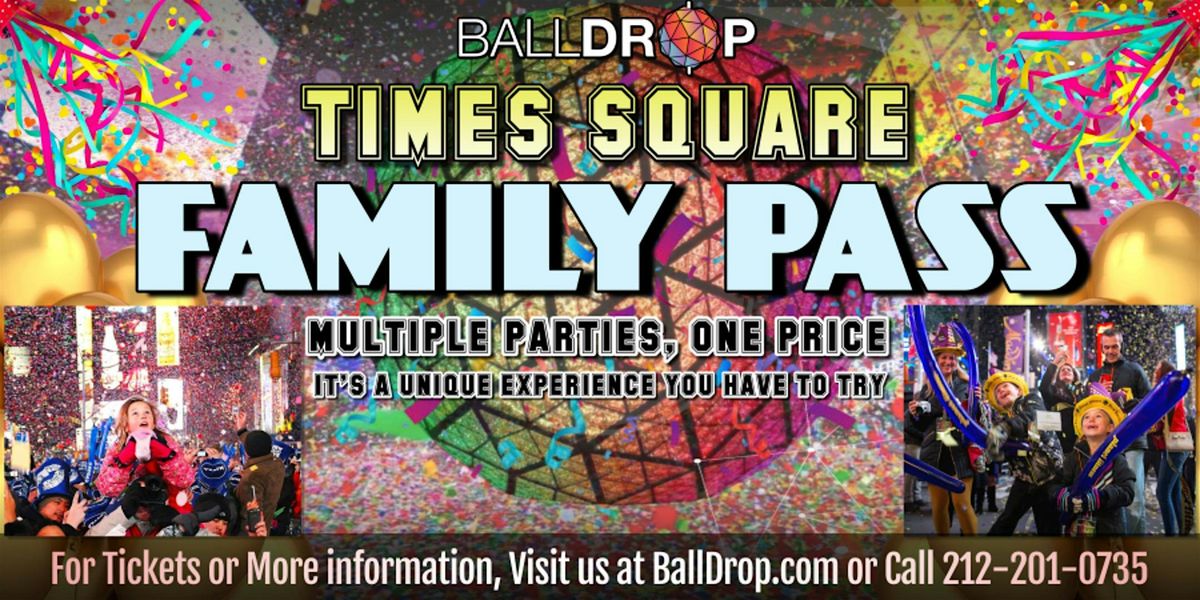 BallDrop.com Presents Times Square New Year's Eve Family Party Pass, 31 December | Event in New York | AllEvents