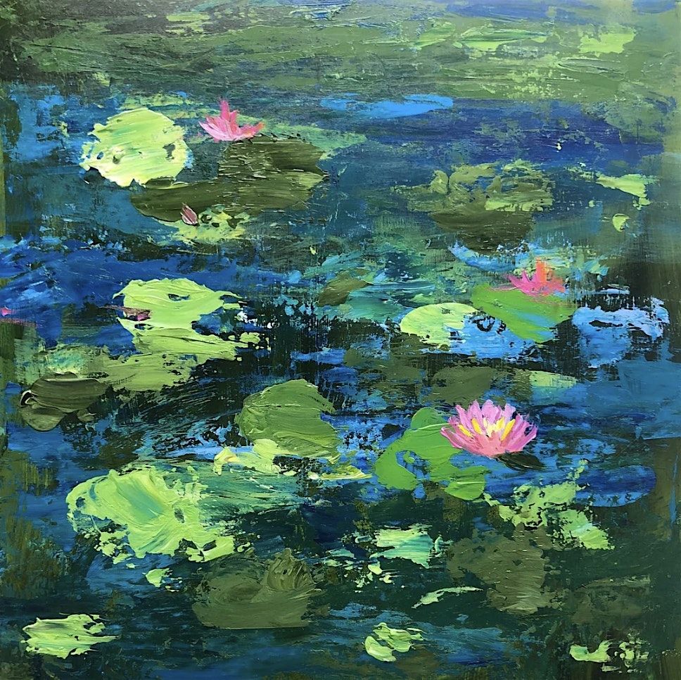 PAINTING WATERLILIES IN ACRYLICS - with Sarita Kamat, 4 August | Event in Evanston | AllEvents
