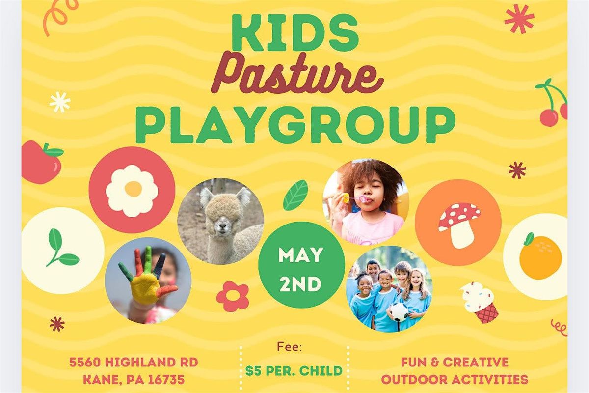 Kids Pasture Playgroup, 2 May | Event in Kane | AllEvents