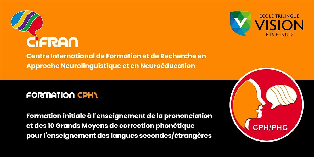 CPH1 - Québec - Optimiser la prononciation en langue seconde / étrangère, 3 August | Event in Lévis | AllEvents