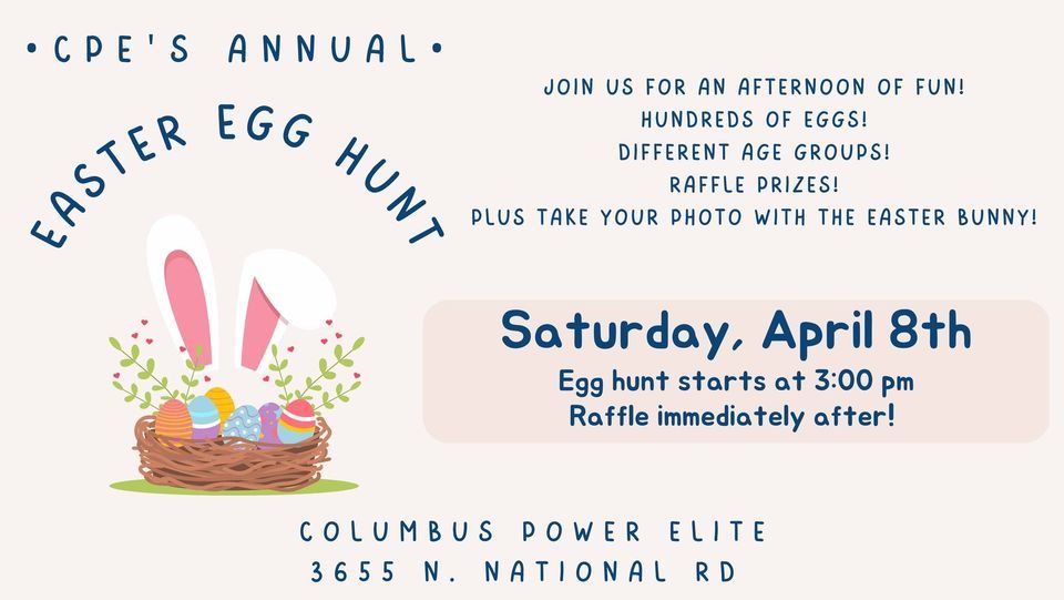 CPEs Annual Easter Egg Hunt, Columbus Power Elite, Elizabethtown, April