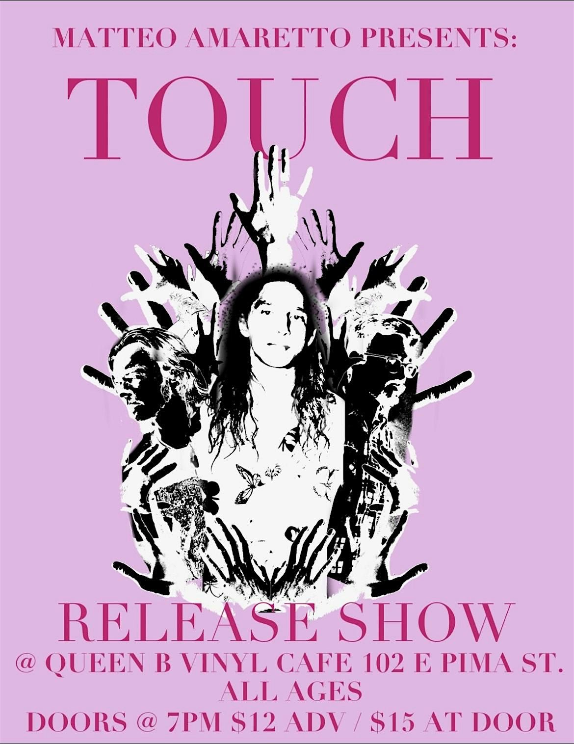 Matteo Amaretto: Touch Album Release Show, 29 November | Event in Cottonwood | AllEvents