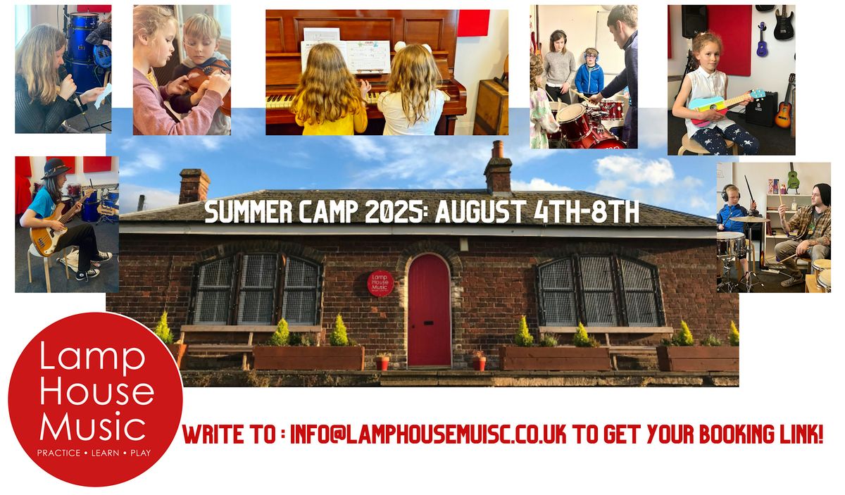 Lamp House Music - Summer Camp 2025, 4 August | Event in Haddington | AllEvents