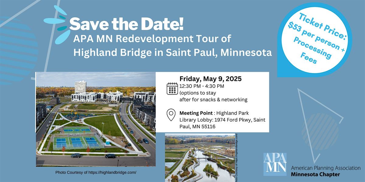 APA MN Redevelopment Tour of Highland Bridge in Saint Paul | Event in Saint Paul | AllEvents