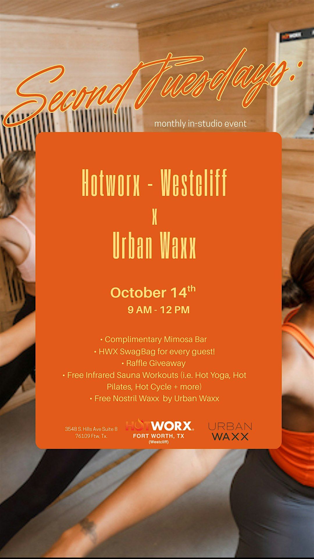 HOTWORX- Westcliff x Urban Waxx | Event in Fort Worth | AllEvents