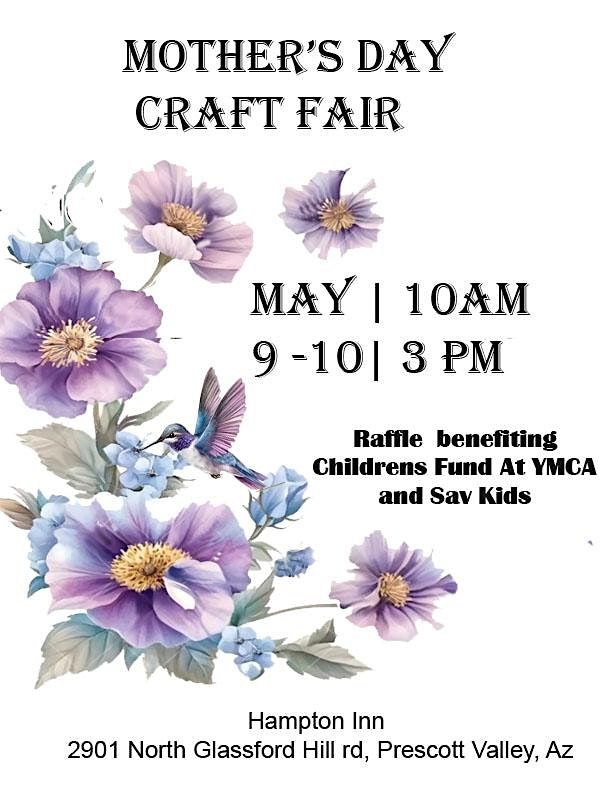 Mother's Day Craft Fair, 9 May | Event in Prescott Valley | AllEvents