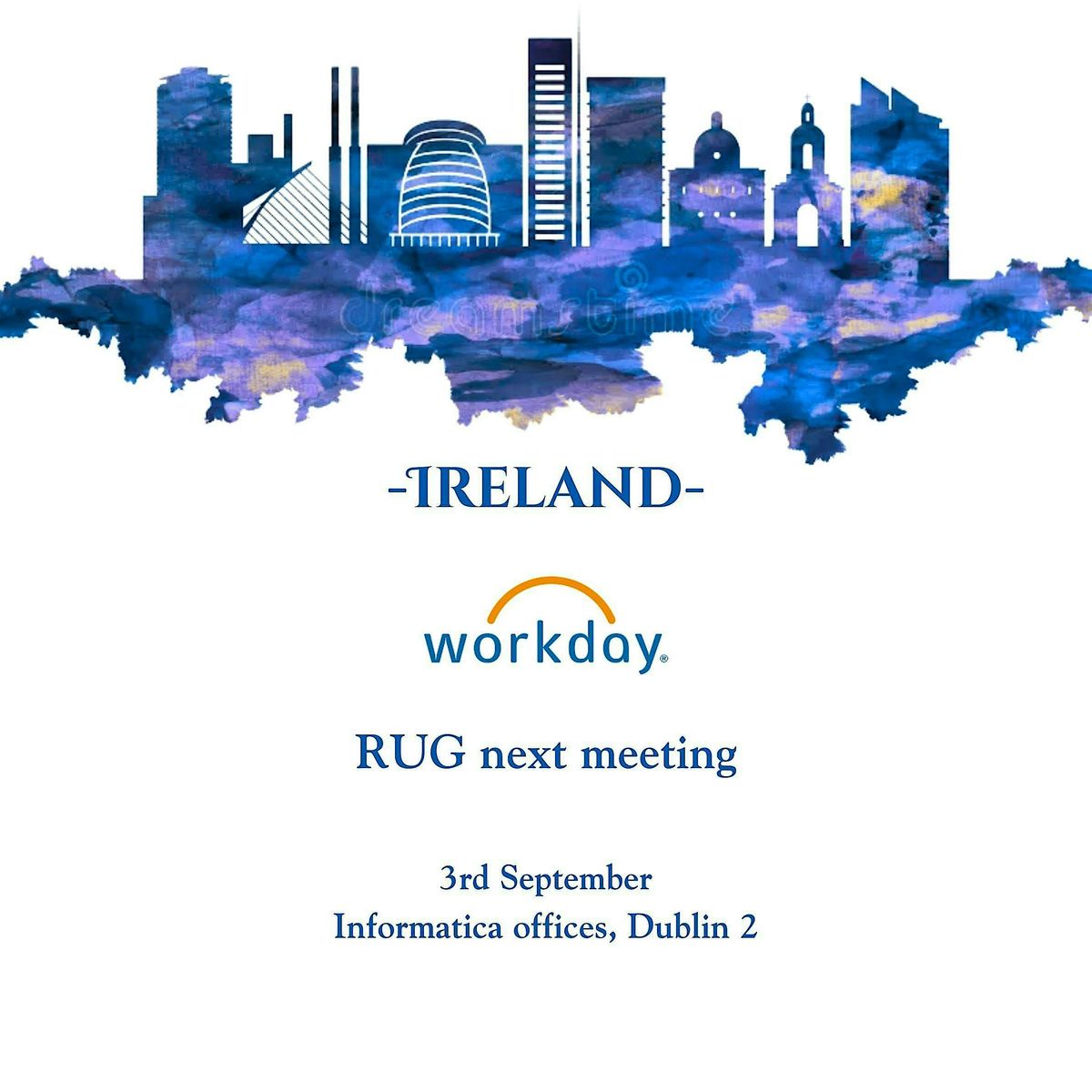 Workday Ireland RUG, 3 September | Event in Dublin | AllEvents
