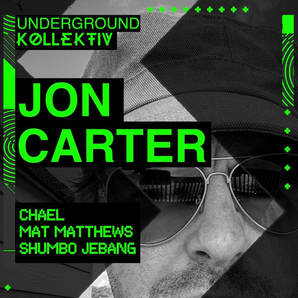 Underground Kollektiv present.............JON CARTER, 30 August | Event in Manchester | AllEvents