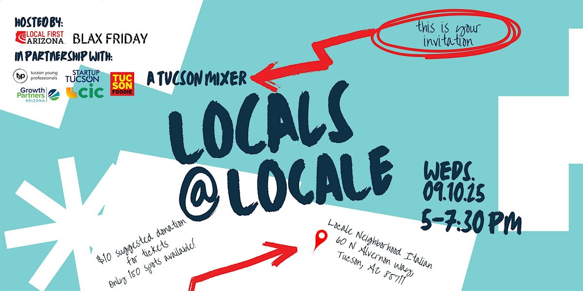 LOCALS @ LOCALE, 10 September | Event in Tucson | AllEvents