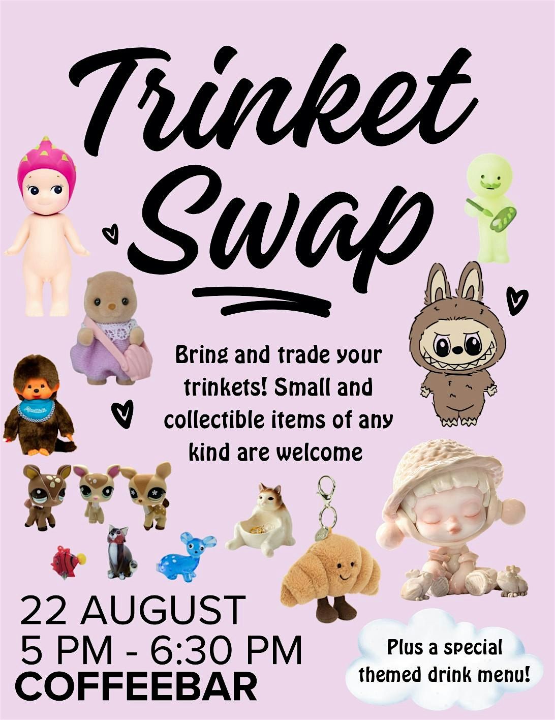 Trinket Swap!, 22 August | Event in Bel Air | AllEvents