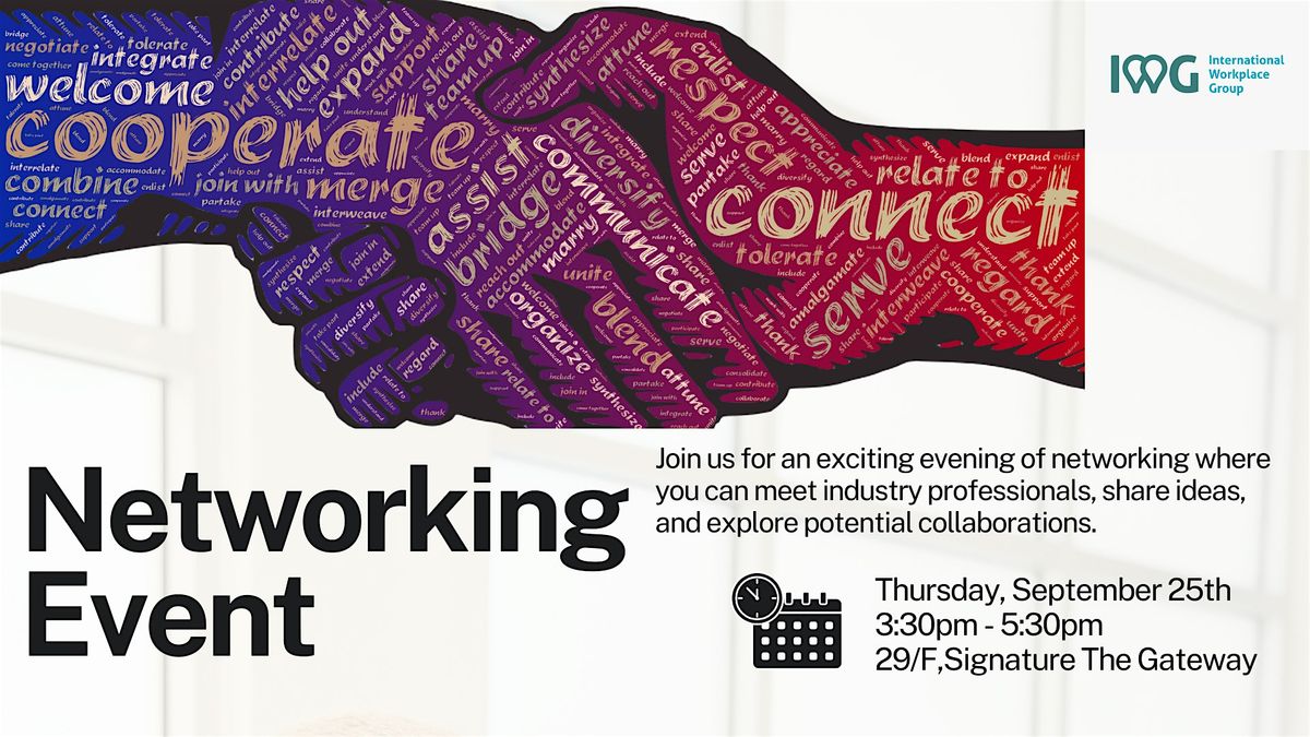 Networking Event at Signature The Gateway, 25 September | Event in Hong Kong | AllEvents