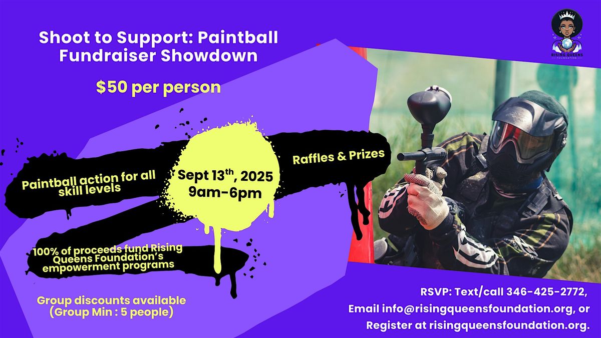 Shoot to Support: Paintball Fundraiser Showdown, 13 September | Event in Richmond | AllEvents