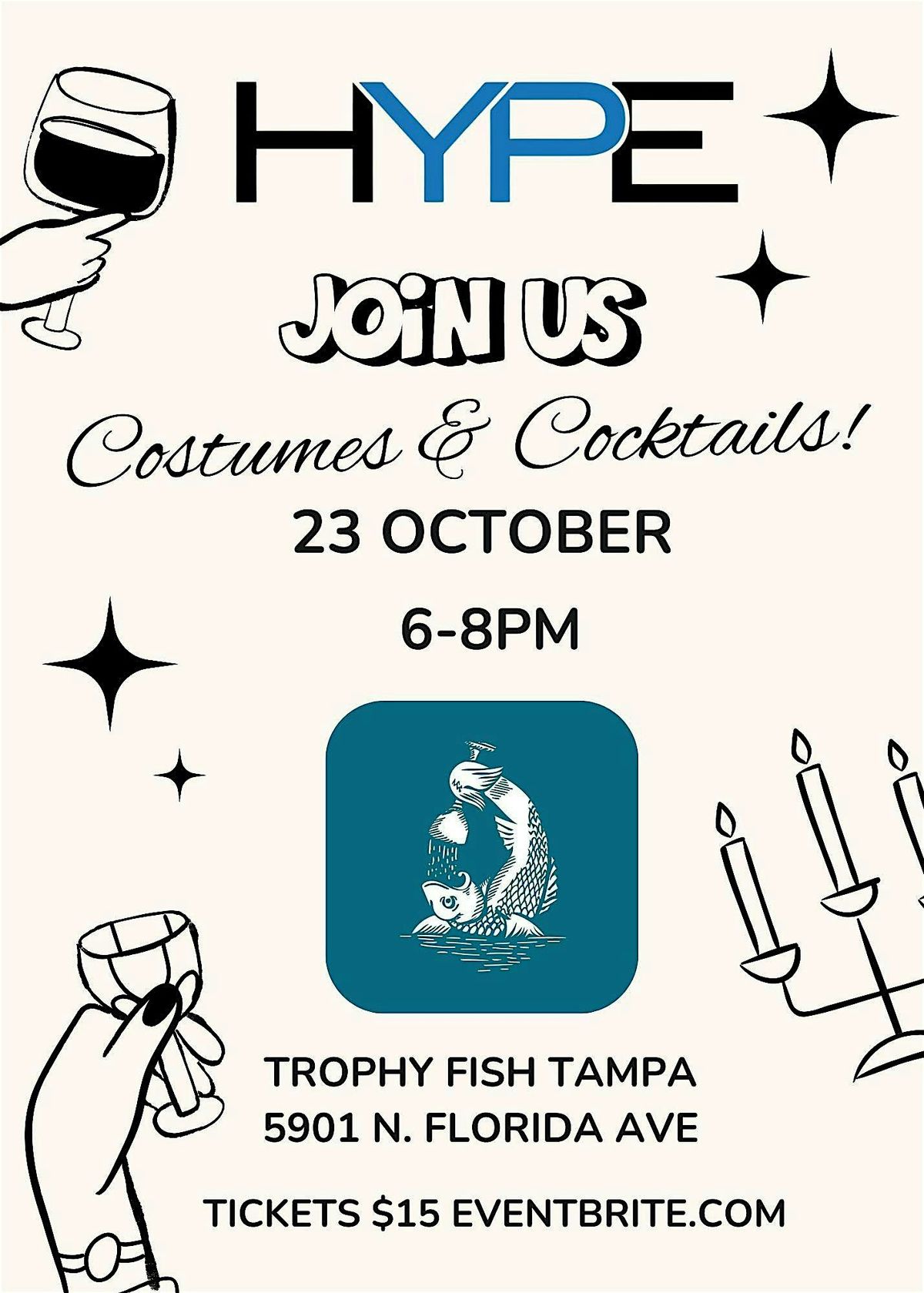 October HYPE Tampa Bay Networking Event: Costumes & Cocktails, 23 October | Event in Tampa | AllEvents