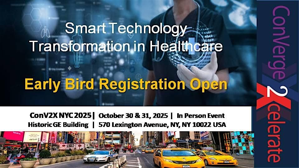 Smart Technology Transformation in Healthcare, 30 October | Event in New York | AllEvents