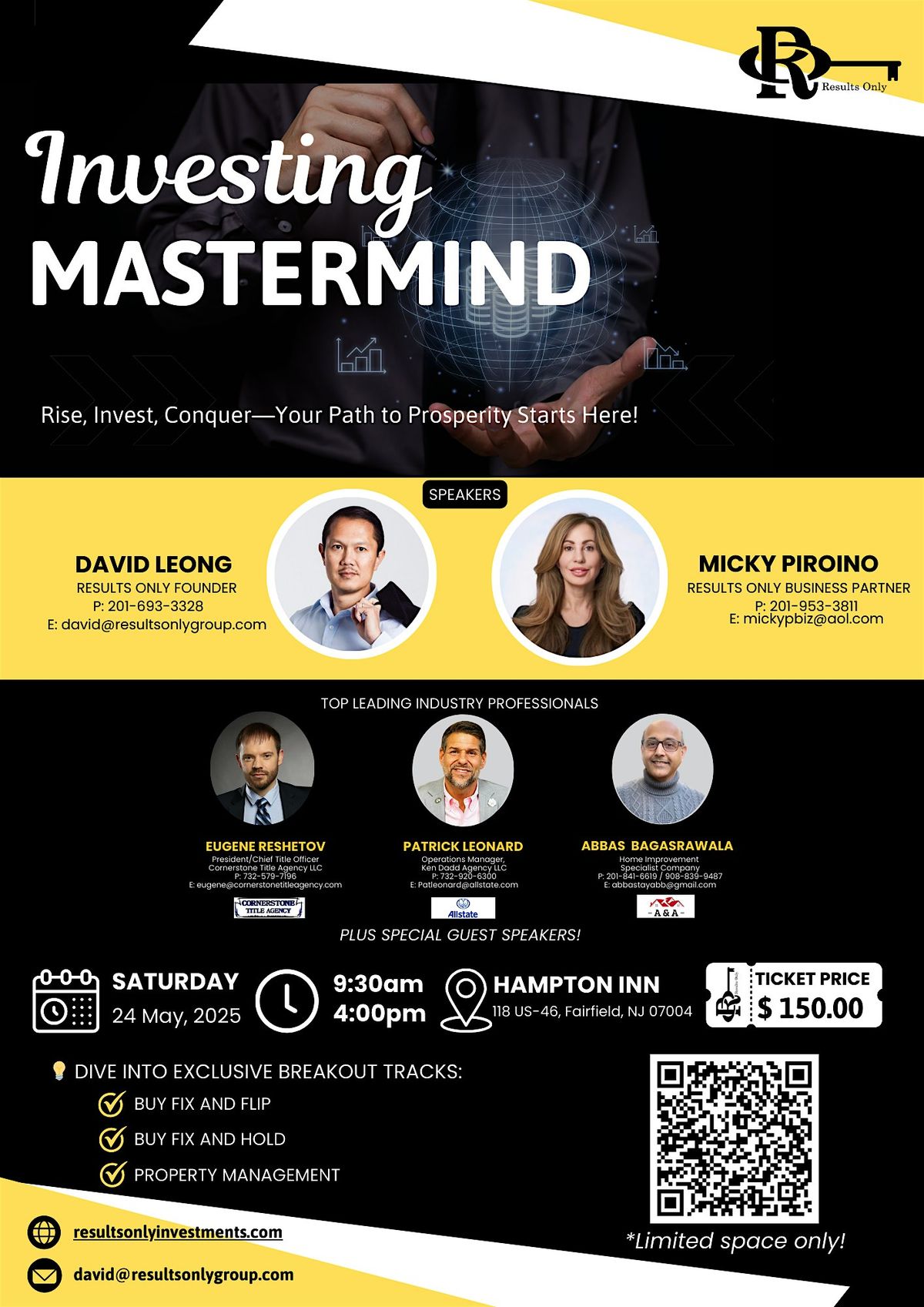 INVESTING MASTERMIND, 24 May | Event in Fairfield | AllEvents