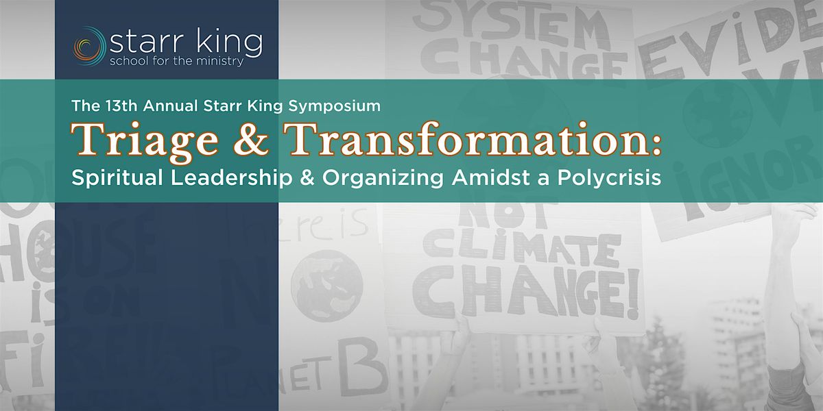 Symposium 2025: Triage & Transformation, 25 August | Event in Burlingame | AllEvents