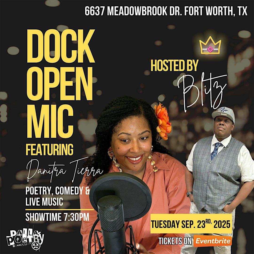 Dock Open Mic, 23 September | Event in Fort Worth | AllEvents