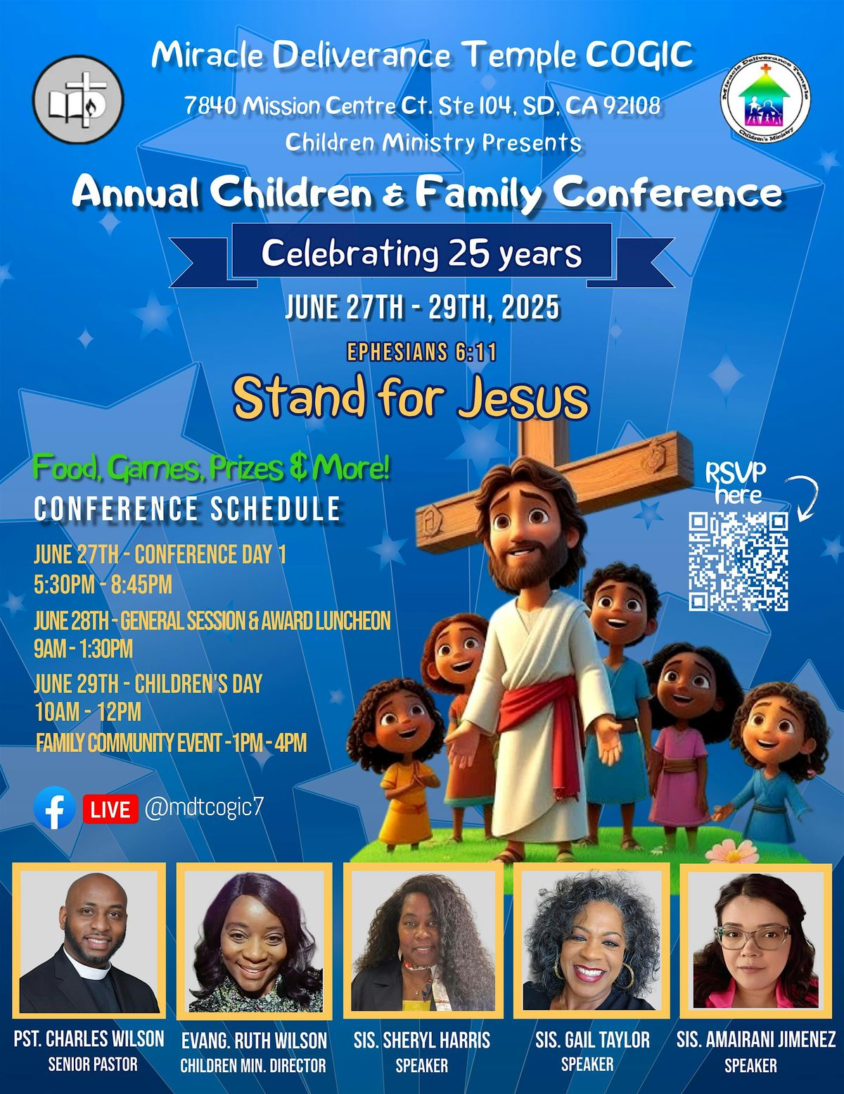 MDT COGIC Children's Conference 2025!, 27 June | Event in San Diego | AllEvents