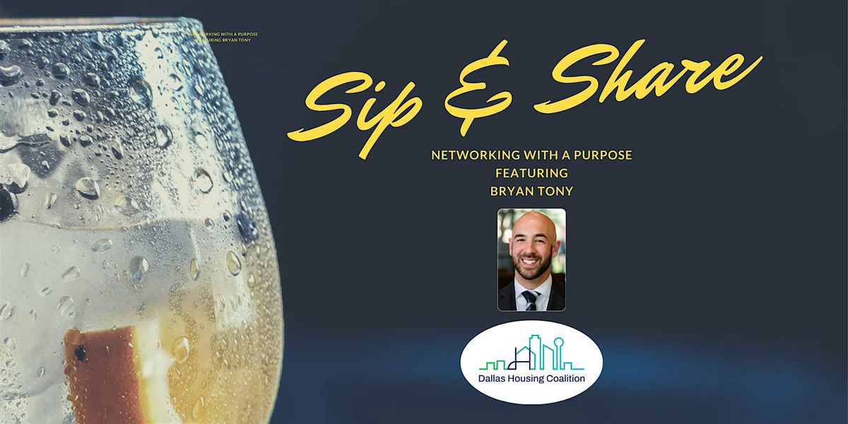 Sip & Share: Zoning Reform with Dallas Housing Coalition, 9 December | Event in Dallas | AllEvents